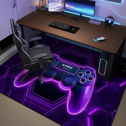Area Rug for Gaming and Study Environments
