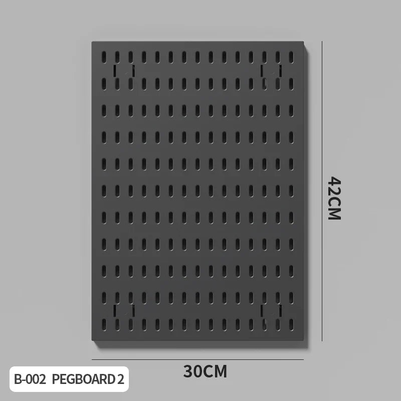 Vertical Pegboard Organizer for Desk Use