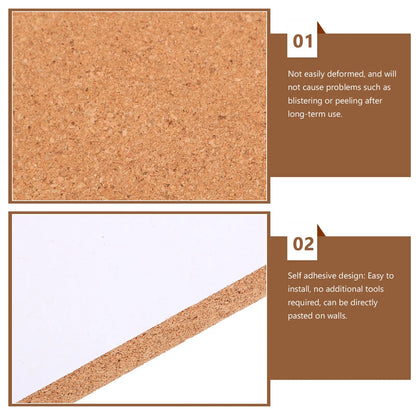 17-Inch Cork Board – 12mm Thick and Durable