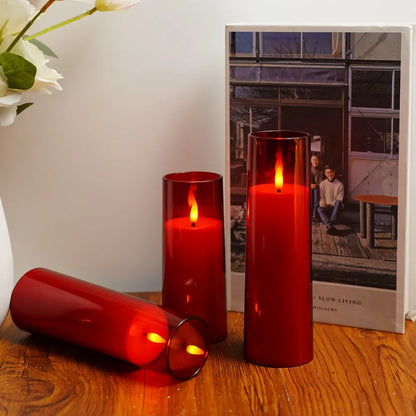 LED Candles with Remote Control - Pack of 5