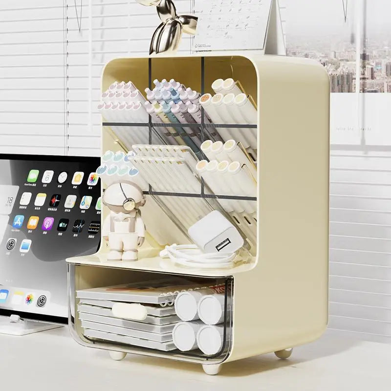 Desk Organizer with Pencil Compartment – Multi-Tier Storage Solution