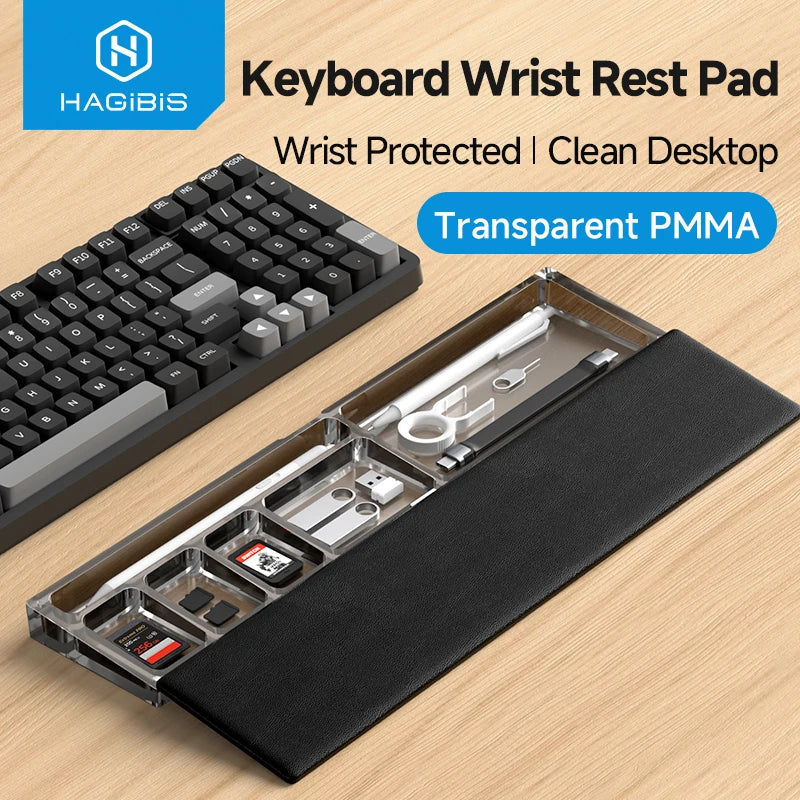 Wrist Rest for Keyboard with Magnetic Support
