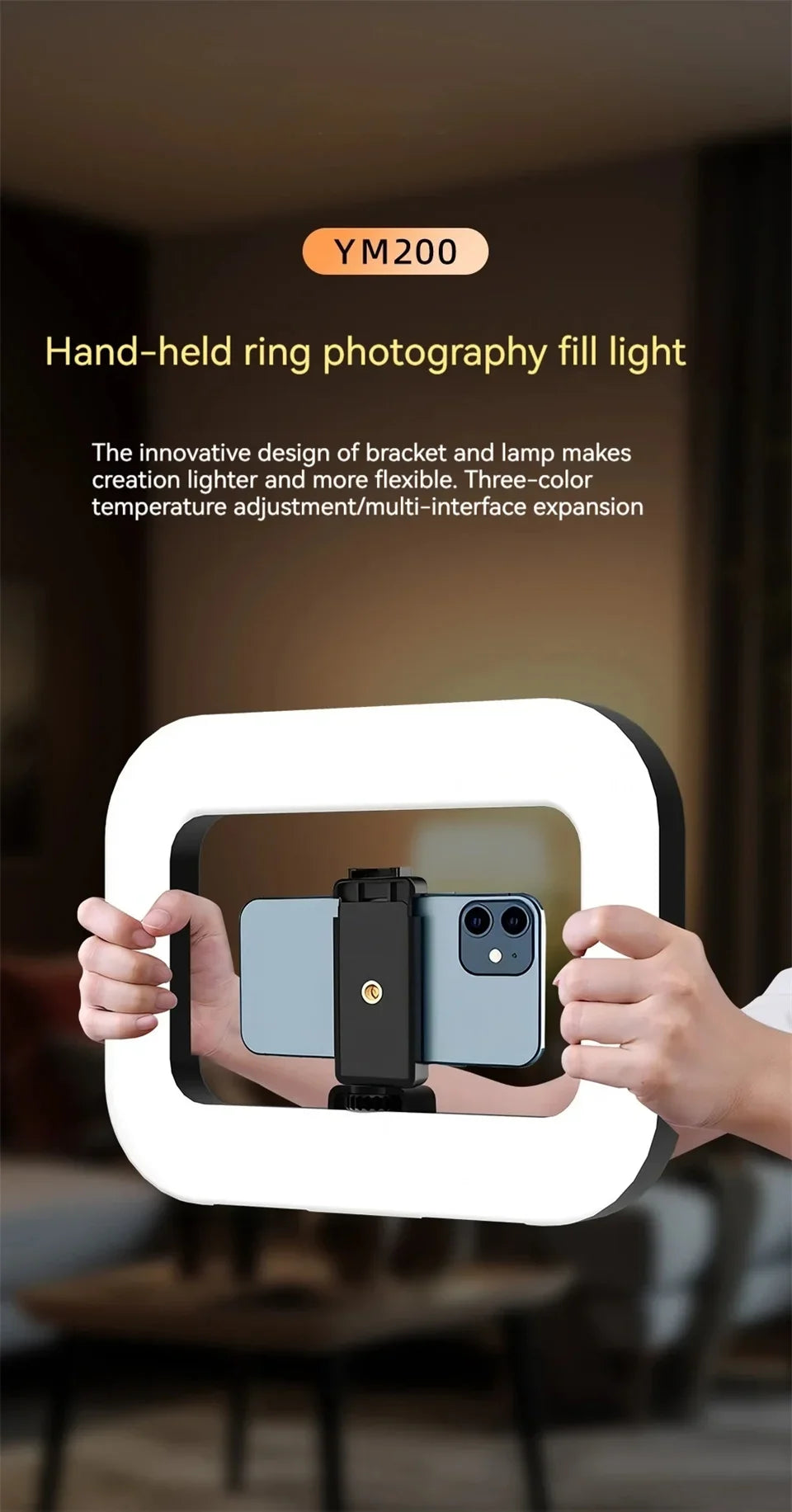 Portable Circle Fill Light for Photography
