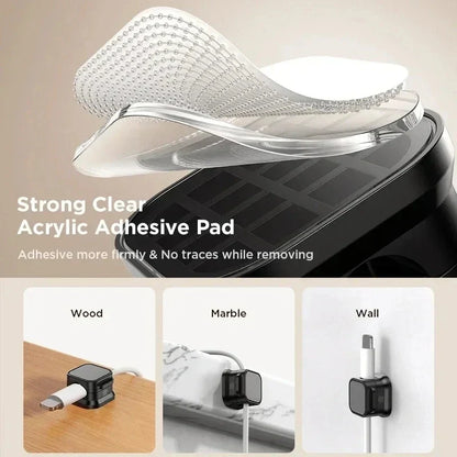 Holder for Magnetic Cables and Clips