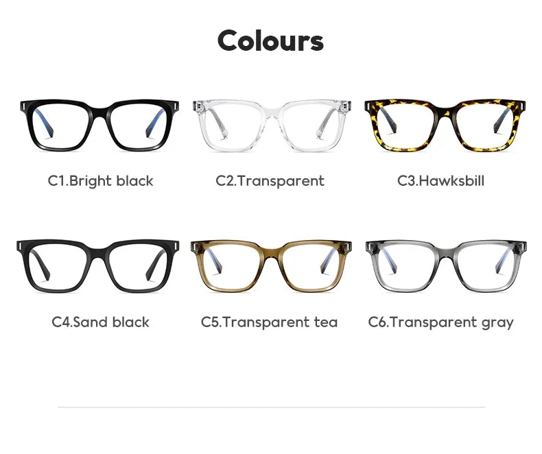 Reading Glasses with Enhanced Lenses for Blue Light Blocking