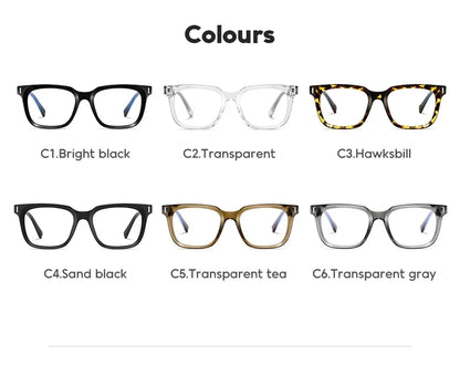 Reading Glasses with Enhanced Lenses for Blue Light Blocking