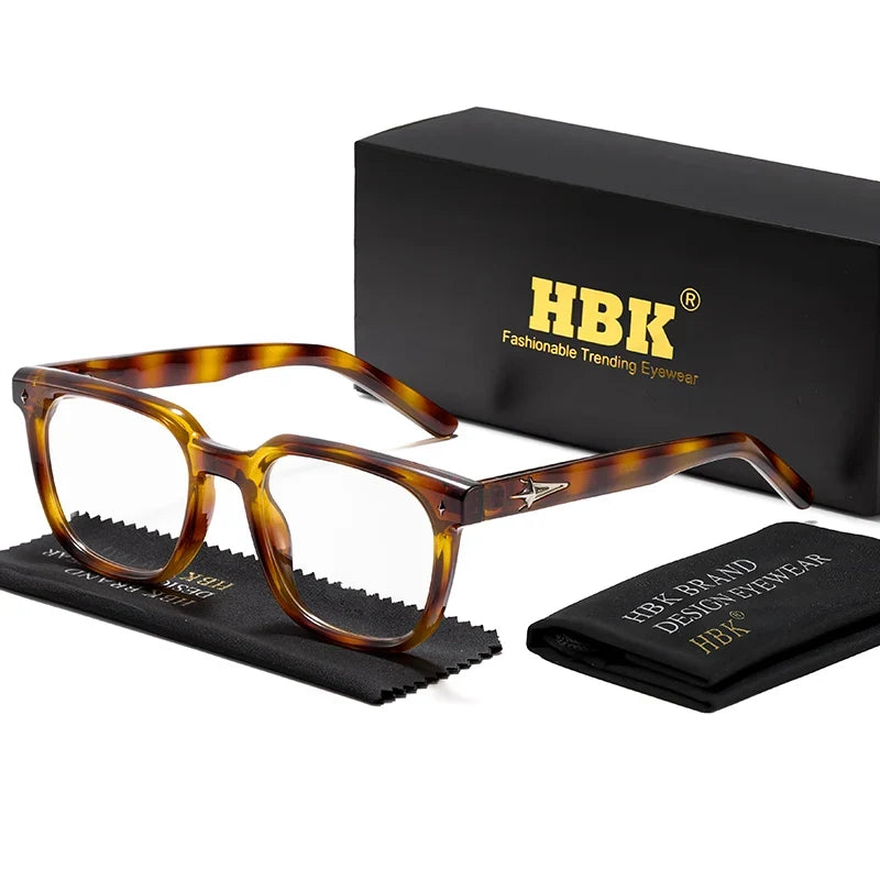 Square Glasses with Blue Light Protection