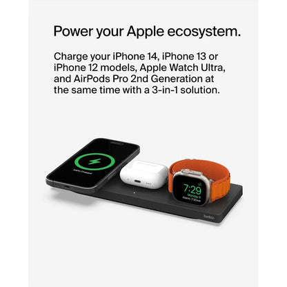 Wireless Charging Dock with 3 Functions – Sleek Design