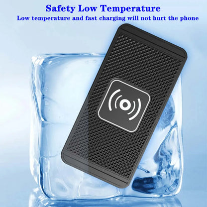Fast Charging Pad for Cars with Anti-Slip Design