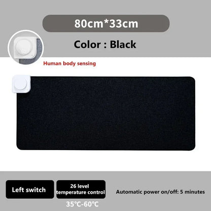 Comfortable and Warm Heated Mouse Pad for Enhanced Productivity