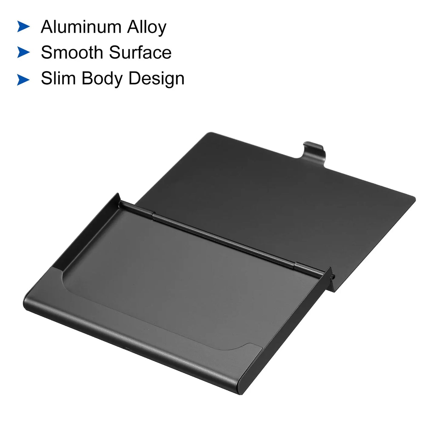 Aluminum Business Card Holder with Flip Cover