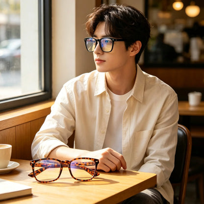 Gaming Glasses for Computer Use - Black Frame