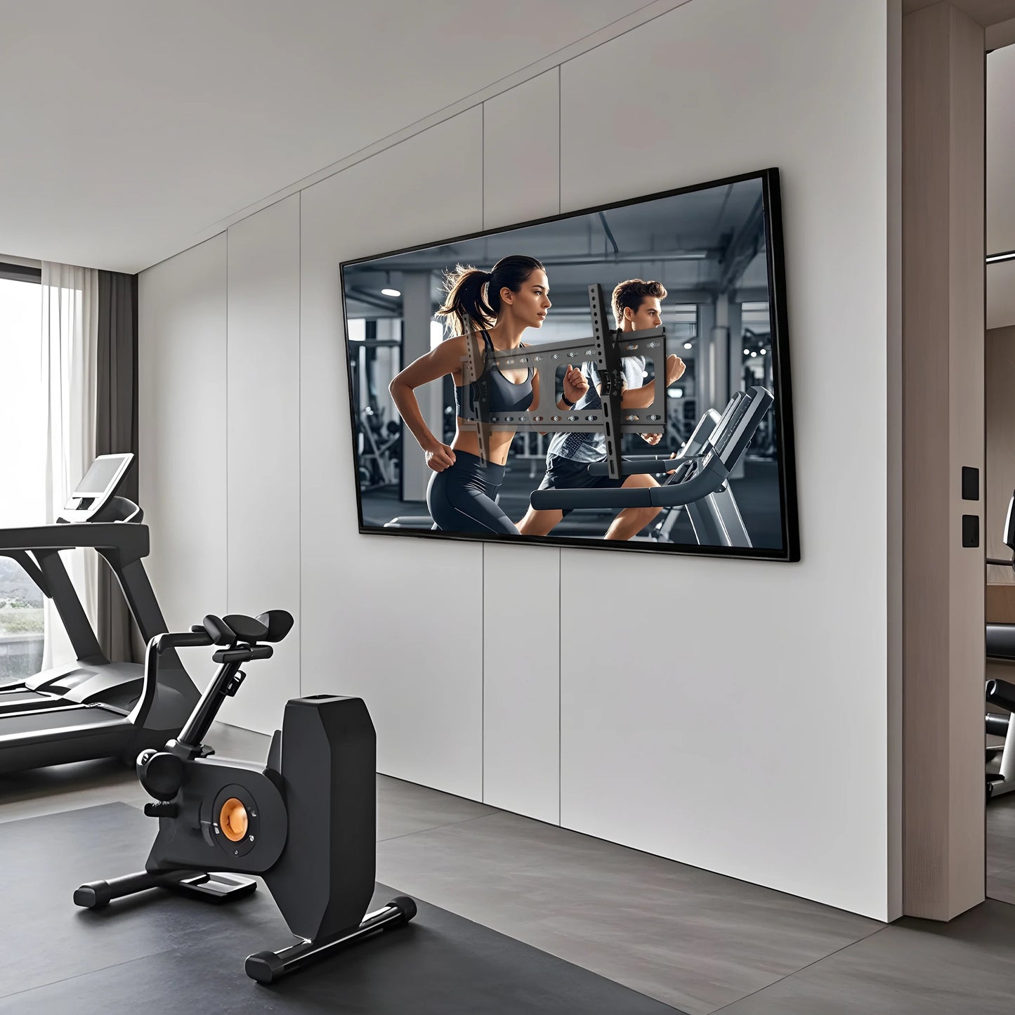Tilting TV Bracket – Ultra Slim Design for Space-Saving Installation