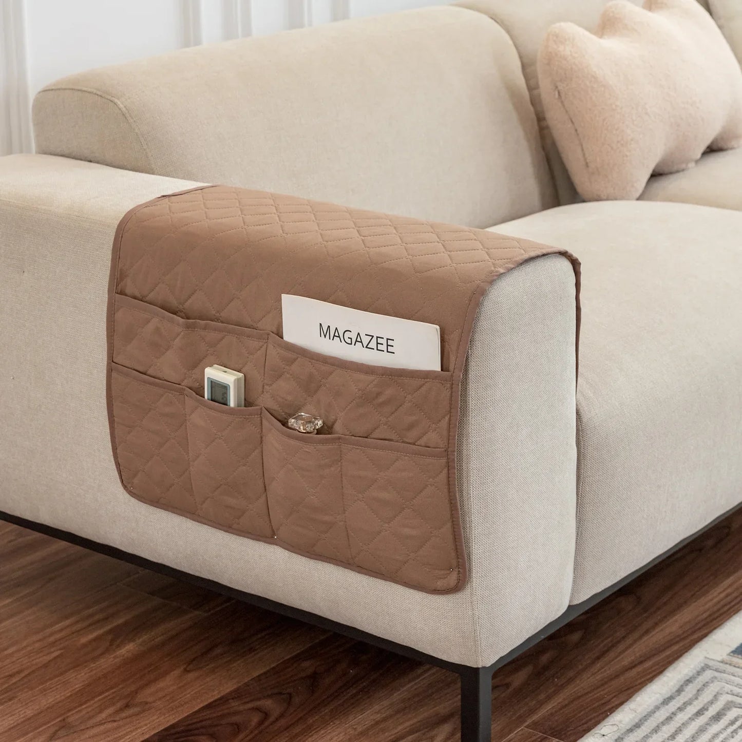 Sofa Armrest Storage Bag