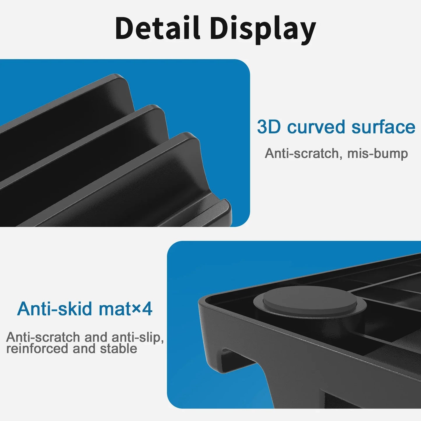 Vertical Laptop Stand with Dual Slots