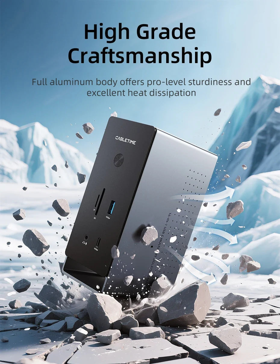 16-in-1 Multiport Docking Station
