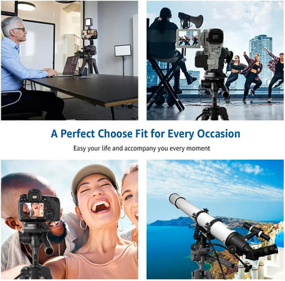 Aluminum Tripod for Cameras – 79 Inches Tall