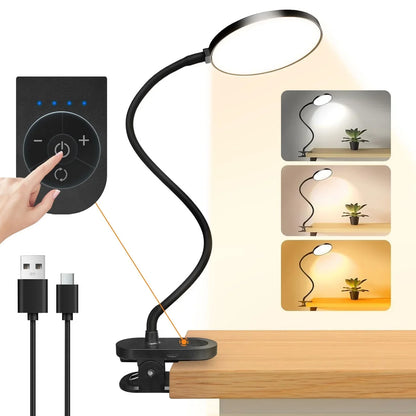 Clip-On Desk Lamp with 3.5-Inch LED Light