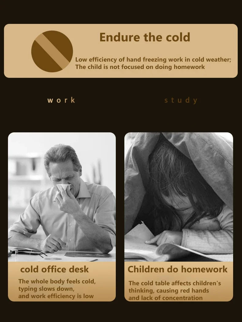 Comfortable and Warm Heated Mouse Pad for Enhanced Productivity