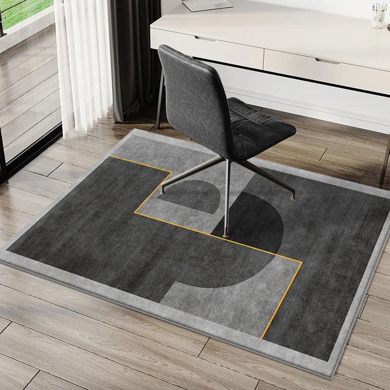 Contemporary Area Rug for Home Office or Study Room
