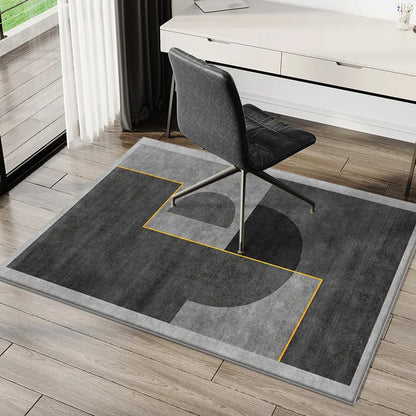 Contemporary Area Rug for Home Office or Study Room