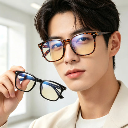 Gaming Glasses for Computer Use - Black Frame