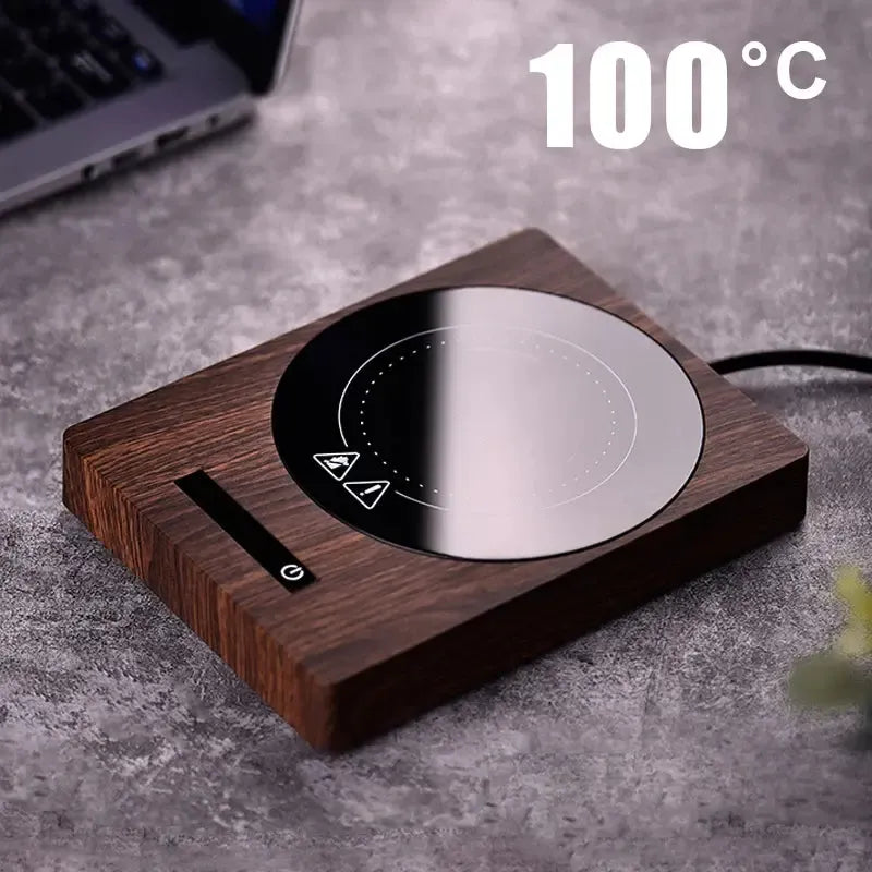 Sleek Drink Warmer – 5 Adjustable Heat Settings for Home & Office