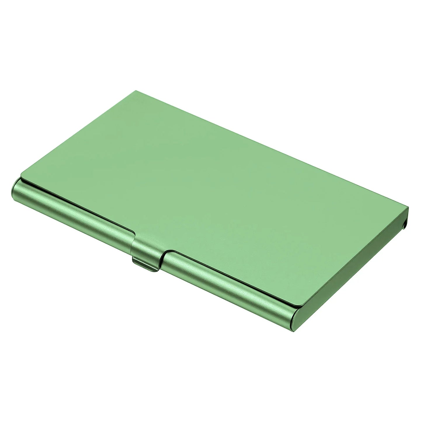 Aluminum Business Card Holder with Flip Cover