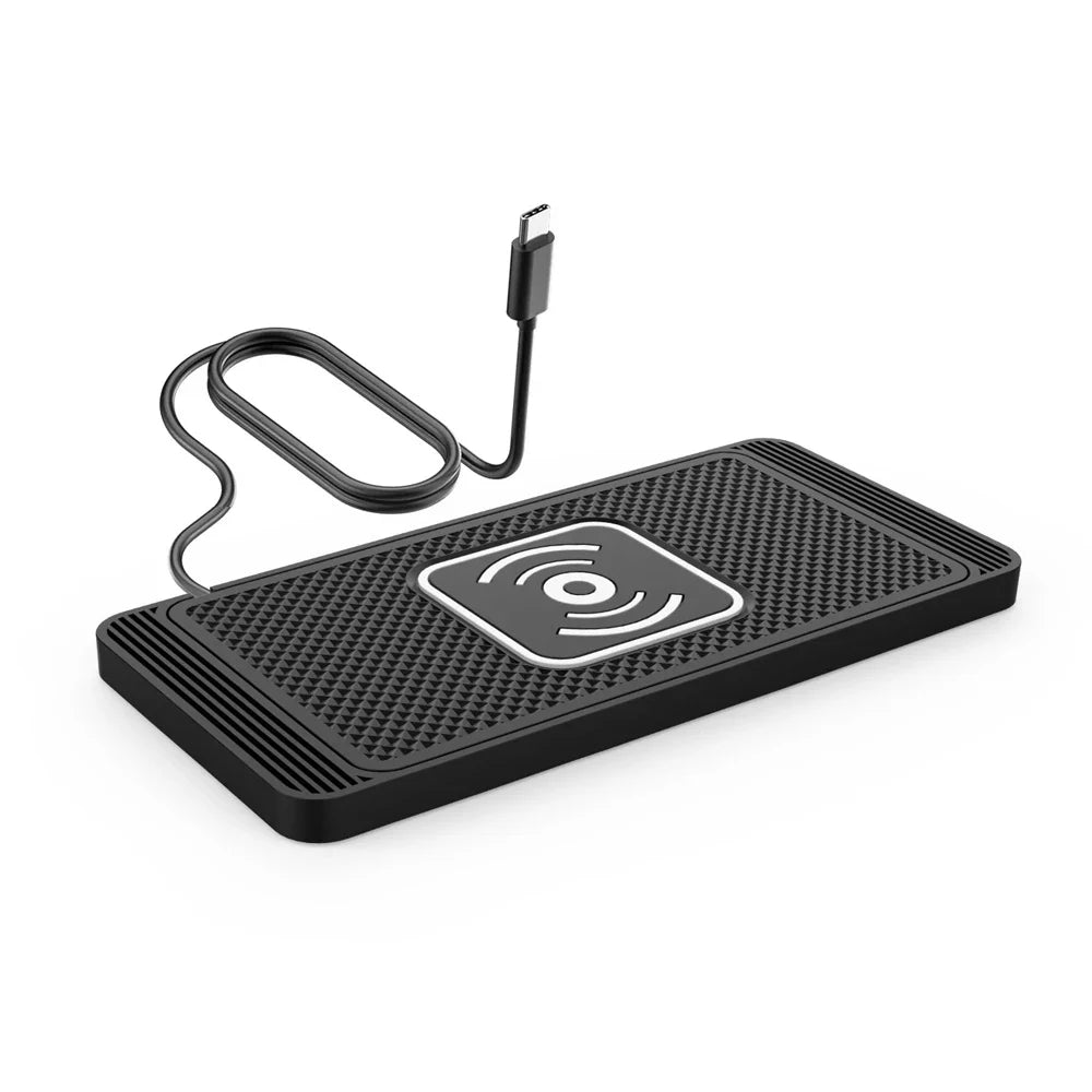 Fast Charging Pad for Cars with Anti-Slip Design