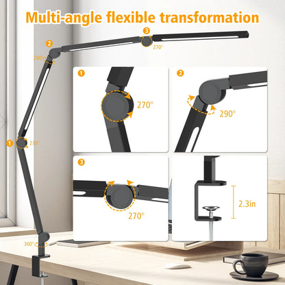 Swing-Arm Desk Light for Architects