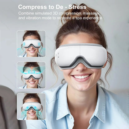 Eye Massager with Heat and Vibration Features