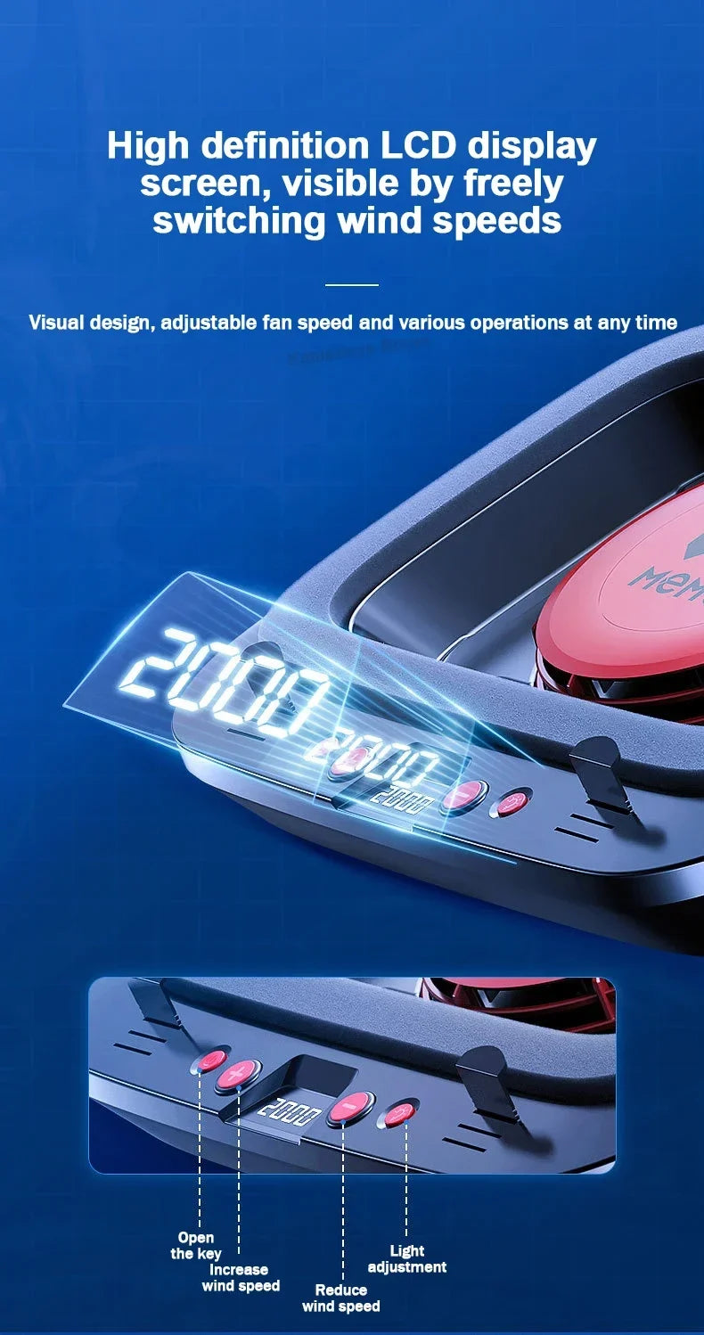 Cooling Pad for Laptops with Adjustable Design