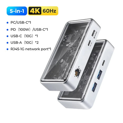 Multiple Port Docking Station for Enhanced Connectivity
