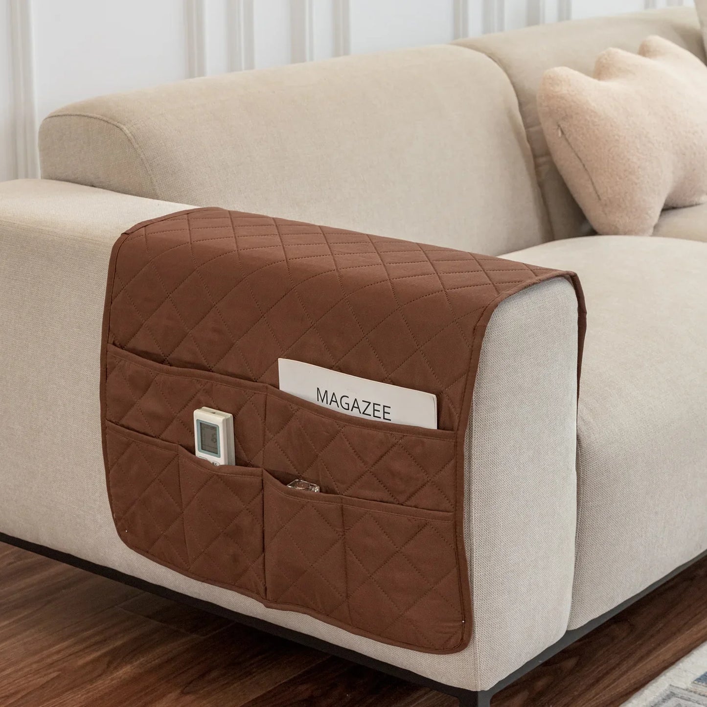 Sofa Armrest Storage Bag
