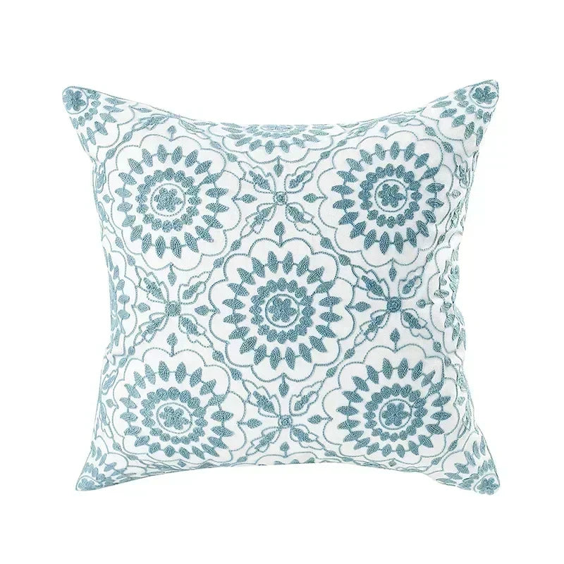 Chic Floral Cushion Cover – Elegant Decorative Pillow Case