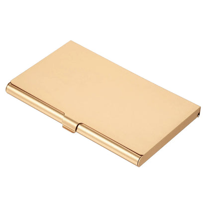 Aluminum Business Card Holder with Flip Cover