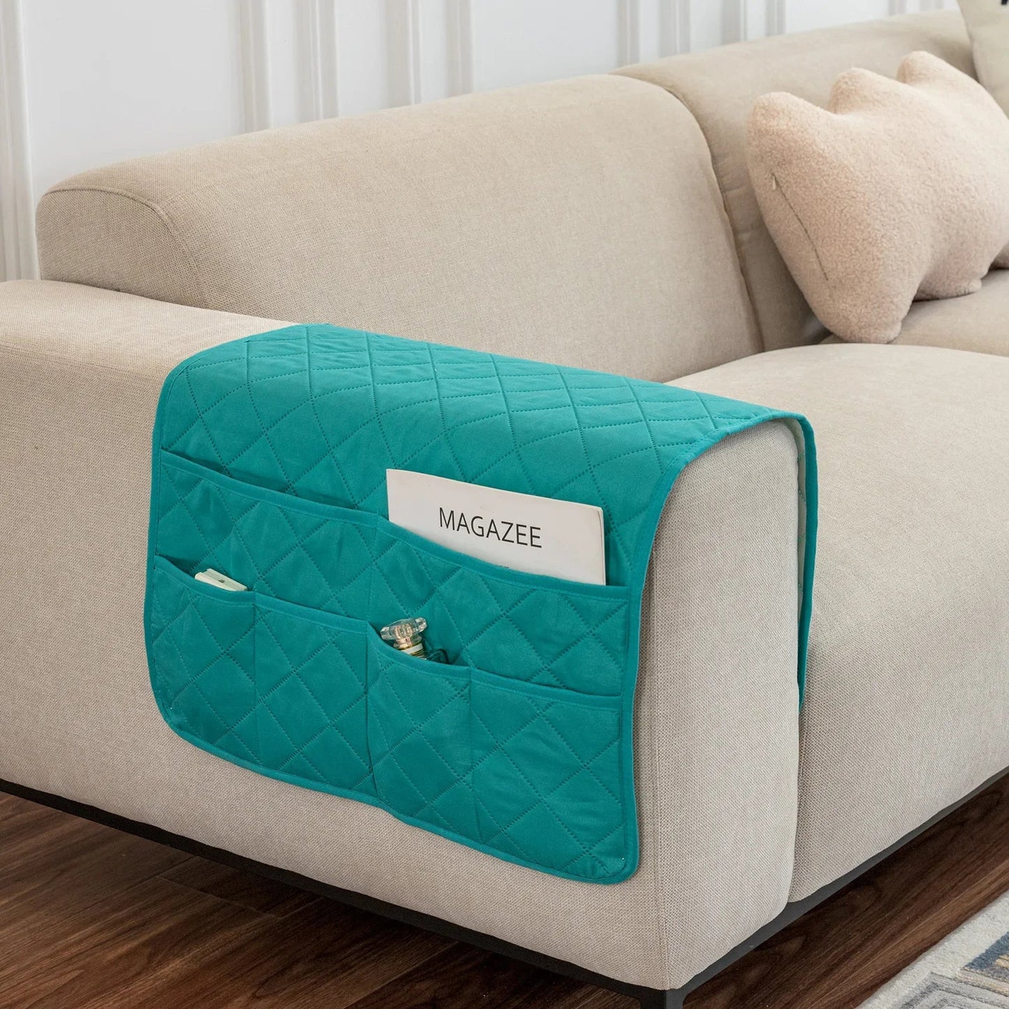 Sofa Armrest Storage Bag