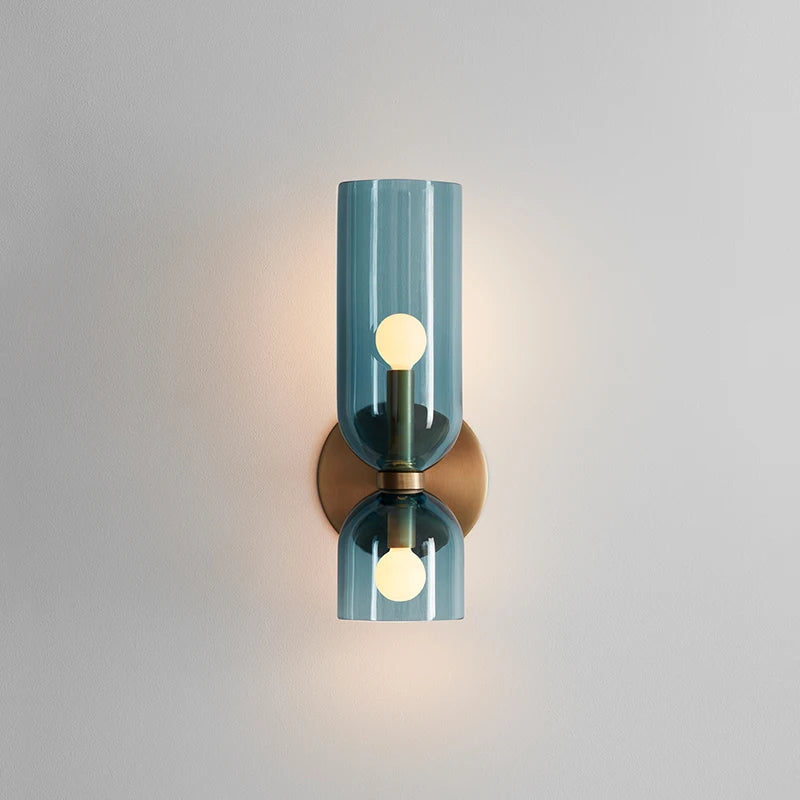 Elegant Glass Wall Sconce – Modern Nordic Design