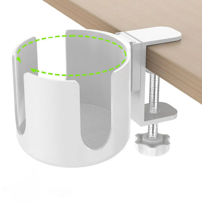 Spill-Proof Clamp Design Desk Cup Holder