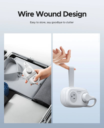 Power Strip with 4 Outlets and Surge Protection