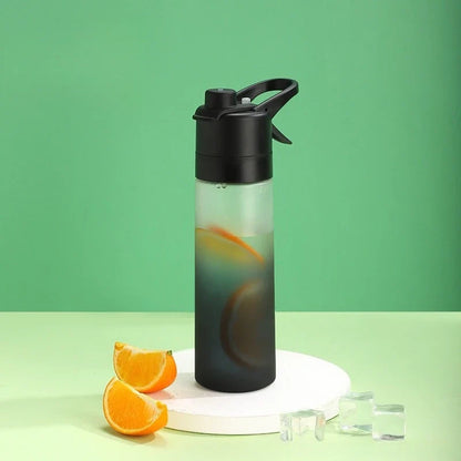 Water Bottle for Sports with Large Capacity and Spray Function