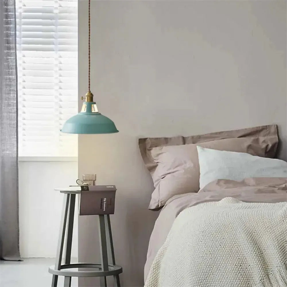 Colorful Modern Dome Pendant Light - Chic Chandelier Style