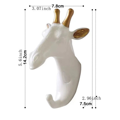 Charming Animal-Themed Wall Hooks for Functional Decor