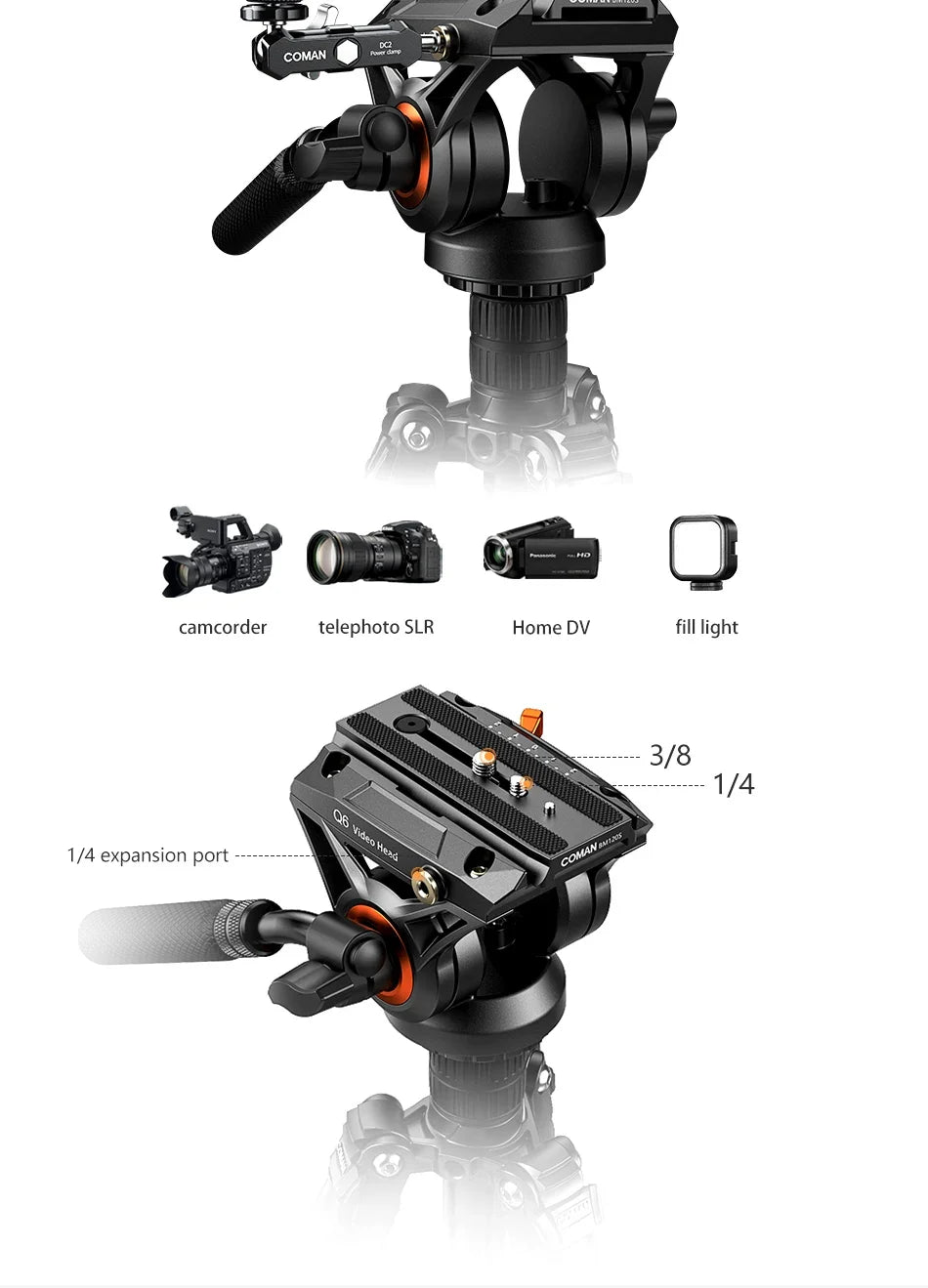 Scenic Photography Tripod for Travel Use