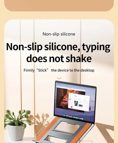 Desk Laptop Stand Made of Aluminum