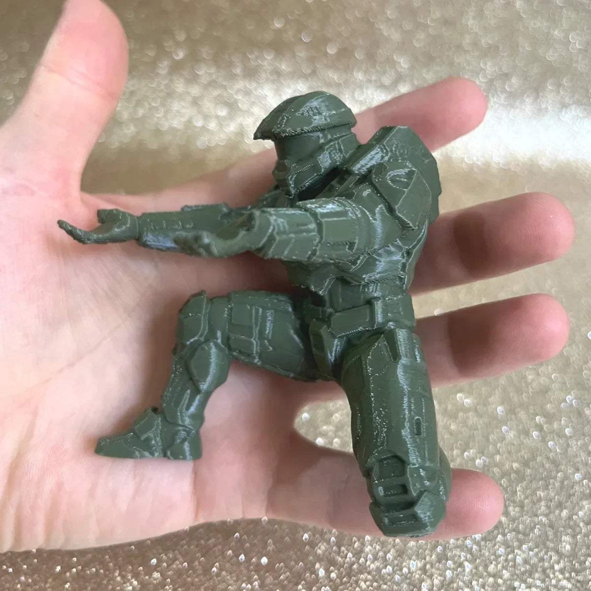 Pen Holder Shaped Like a Soldier – 3D Printed Design