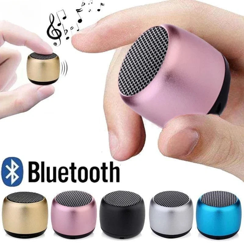 Compact Bluetooth Speaker with Wireless Connectivity