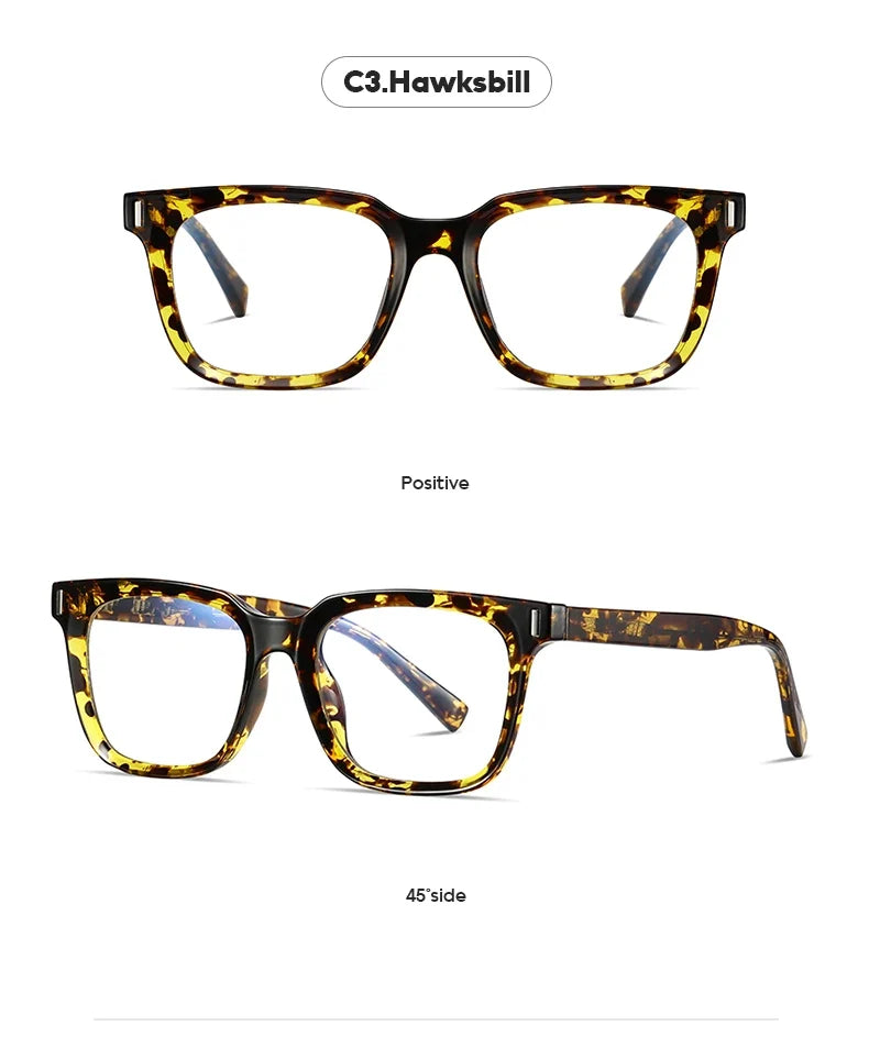 Reading Glasses with Enhanced Lenses for Blue Light Blocking