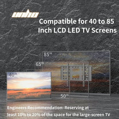Adjustable Wall Bracket for TVs with Full Motion Capability