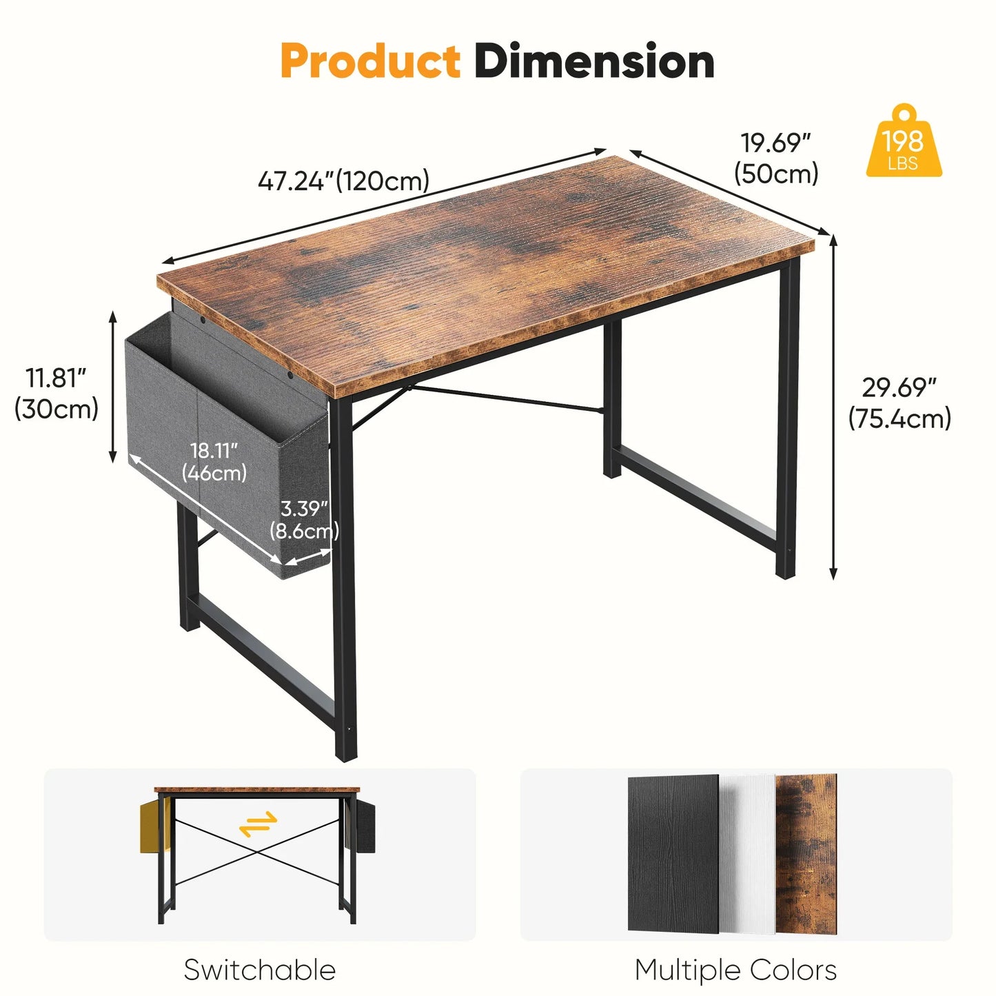 Portable Work Desk for On-the-Go Use